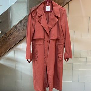 Mango Rust trench coat